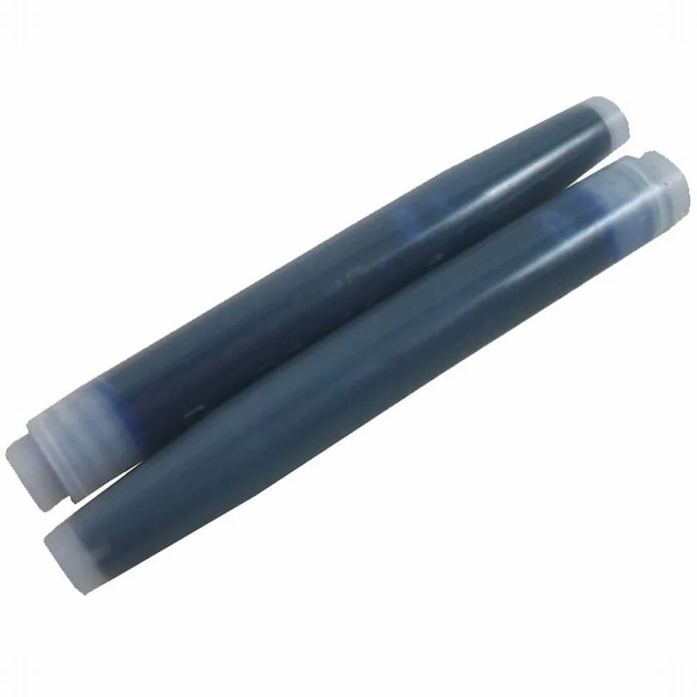 Platinum Blue Black Fountain Pen Ink Cartridges 1.2cc (Pack of 10) | Smooth Ink Flow for Students & Professionals - view 2
