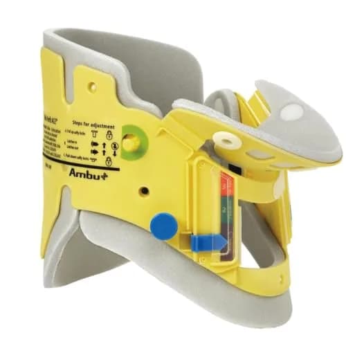 Ambu Mini Perfit ACE Extrication Cervical Collar | Adjustable Neck Circumference (0.21 lb) thumbnail 1
