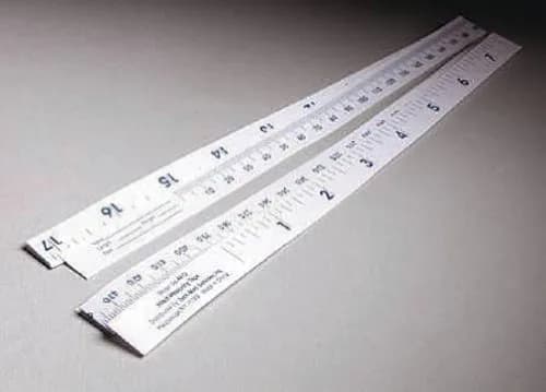McKesson Tape Measure 36 Inch Paper Infant | Latex-Free, Graduated Scales, Disposable Pack of 100 thumbnail 1