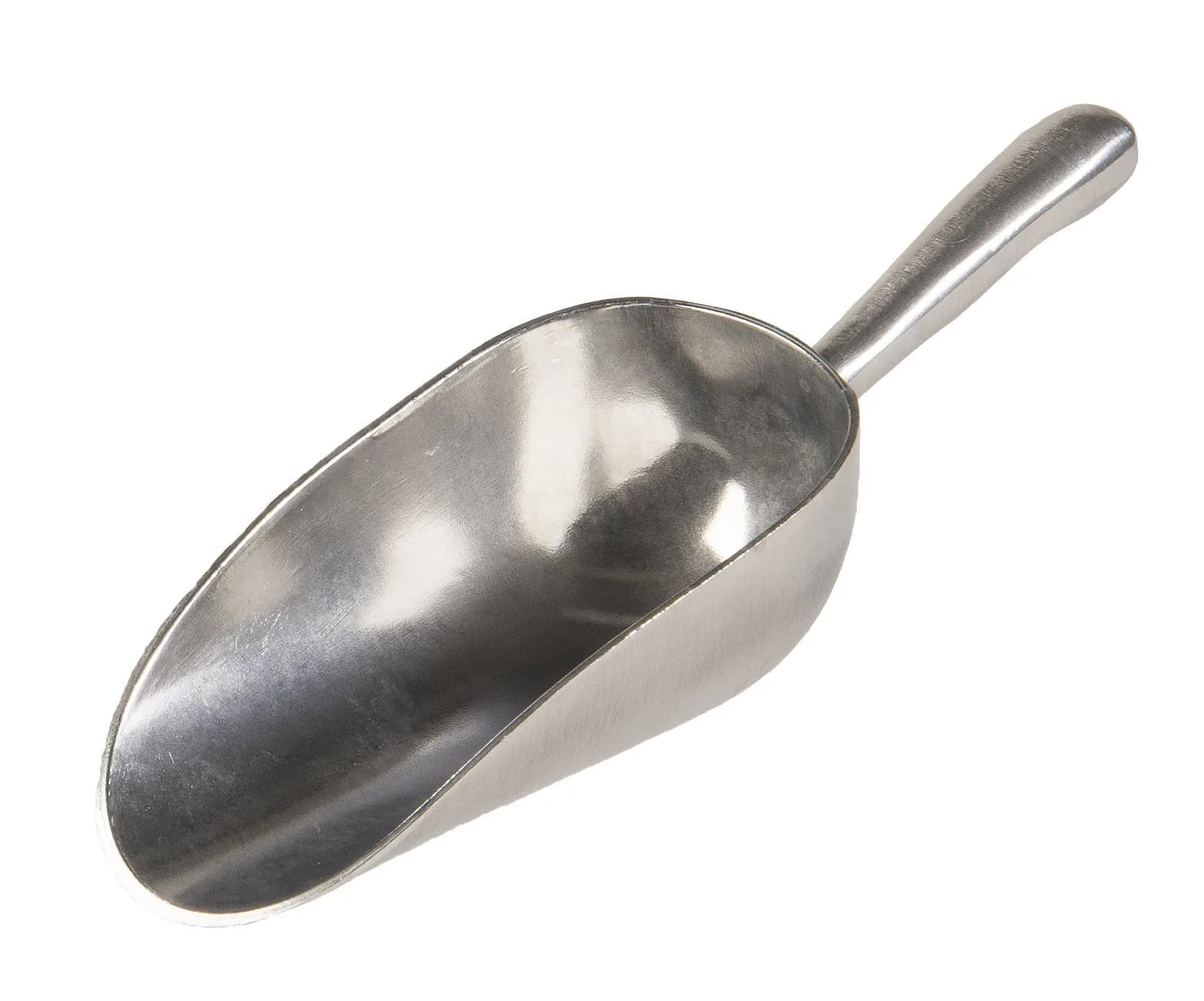 Update International 58 oz Aluminum Scoop | Durable Cast Aluminum Kitchen Tool
