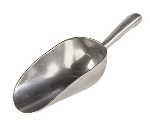 Update International 58 oz Aluminum Scoop | Durable Cast Aluminum Kitchen Tool thumbnail 1