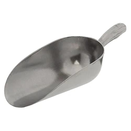 Update International 58 oz Aluminum Scoop | Durable Cast Aluminum Kitchen Tool thumbnail 2
