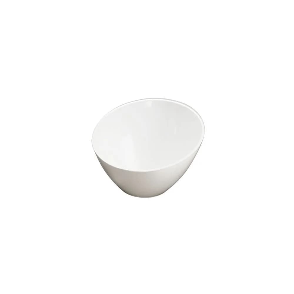 American Metalcraft White Melamine Serving Bowl 12" Dia. x 6.5" H | Durable, Elegant, Dishwasher Safe — 112 oz.