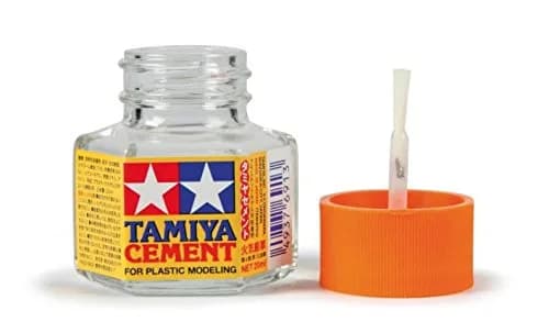 Tamiya Plastic Cement 20ml (0.676 Fl Oz) | Bonds Polystyrene & ABS thumbnail 1