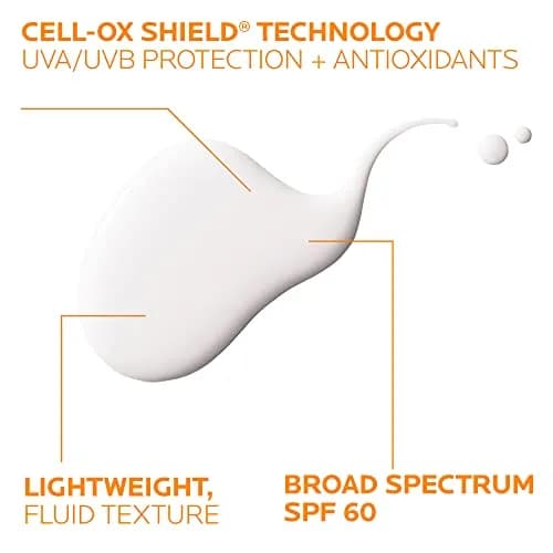 La Roche-Posay Anthelios Ultra Light Fluid Sunscreen SPF 60 50ml (1.7 Fl Oz) | Broad Spectrum UVA/UVB Protection thumbnail 4