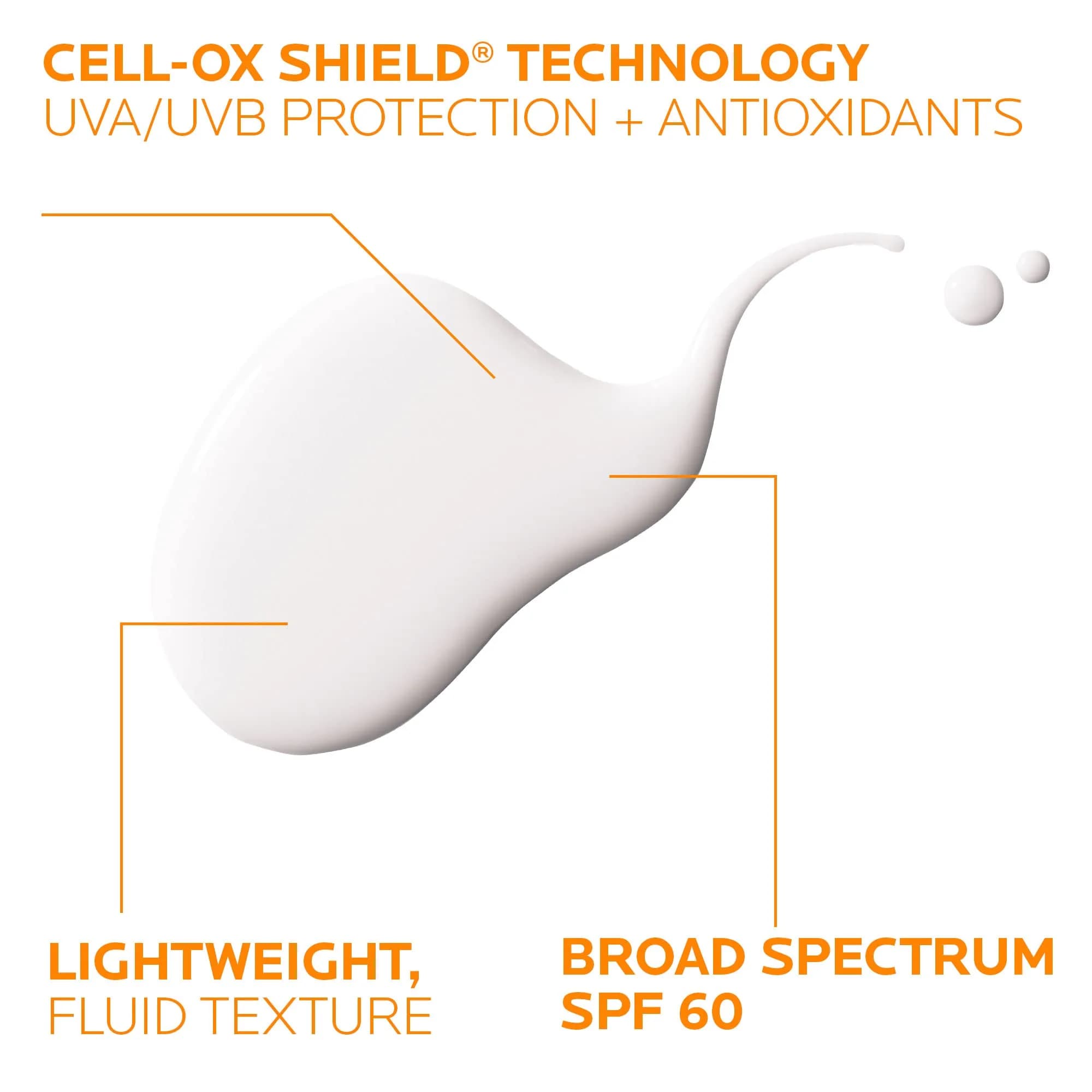 La Roche-Posay Anthelios Ultra Light Fluid Sunscreen SPF 60 50ml (1.7 Fl Oz) | Broad Spectrum UVA/UVB Protection - view 4
