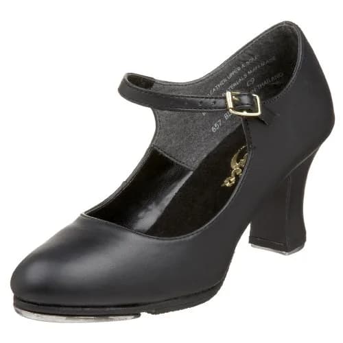 Capezio Manhattan Xtreme Tap Shoe Black 10.5 M US | Non-Slip Heel & Resonant Steel Soundboard thumbnail 1