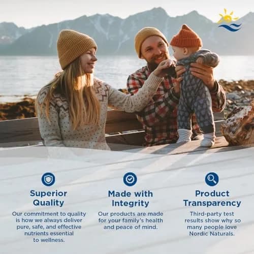 Nordic Naturals Complete Omega Jr. Kids Fish Oil Lemon 90 Mini Soft Gels | Supports Brain Function & Nervous System Health thumbnail 7