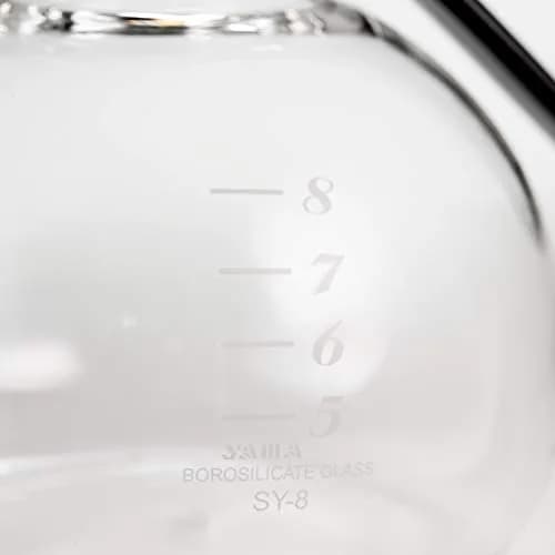 Yama Glass 8-Cup Stovetop Siphon Coffee Maker, 24 Oz Vacuum Brew, Heat-Resistant Borosilicate Glass thumbnail 6