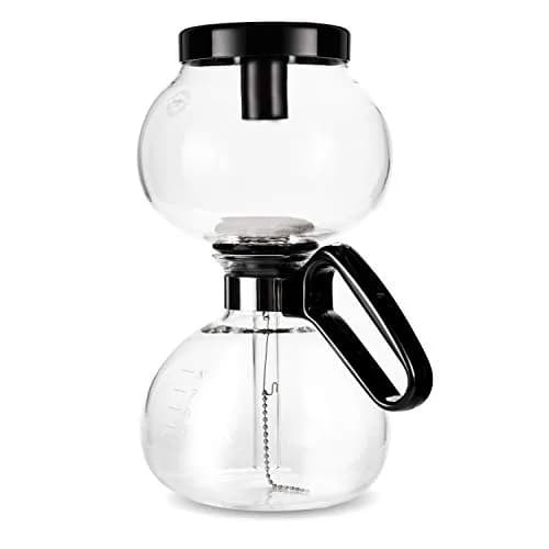 Yama Glass 8-Cup Stovetop Siphon Coffee Maker, 24 Oz Vacuum Brew, Heat-Resistant Borosilicate Glass thumbnail 2