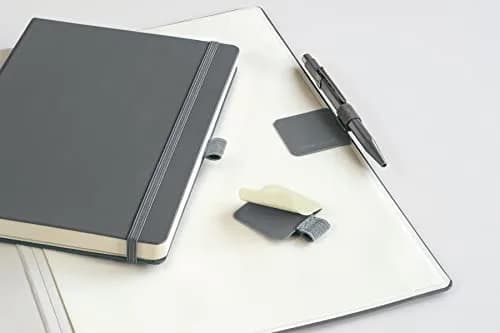 LEUCHTTURM1917 Self Adhesive Pen Loop Elastic Pen Holder (Black) | Fits Most Pens & Notebooks thumbnail 2