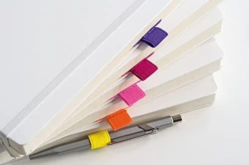 LEUCHTTURM1917 Self Adhesive Pen Loop Elastic Pen Holder (Black) | Fits Most Pens & Notebooks thumbnail 3