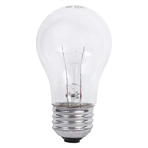 LEDVANCE Incandescent A15 E26 Base 15 Watt Light Bulbs | Warm White 105 Lumens, 6 Pack thumbnail 4