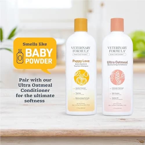 Veterinary Formula Puppy Love Tearless Shampoo for Dogs, 17oz | Gentle, Paraben-Free & pH-Balanced for Puppies thumbnail 4