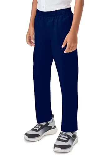 Classroom Boys Pull-on Pants 14 US | Soil-Release Cotton-Poly Twill, Unisex Fit, Dark Navy thumbnail 5
