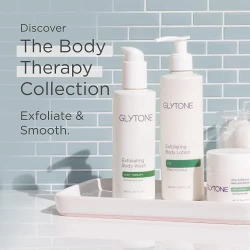 GLYTONE Glytone Exfoliating Body Lotion for Dry Skin | 17.5% PFAV Glycolic Acid, Reduce Keratosis Pilaris, Fragrance-Free, 8.4 Fl Oz thumbnail 6