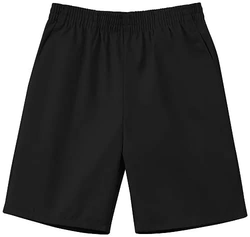 Classroom Big Boys' Uniform Pull-On Short, Black, 16 | Knee Length, Soil Release, Easy Care thumbnail 1