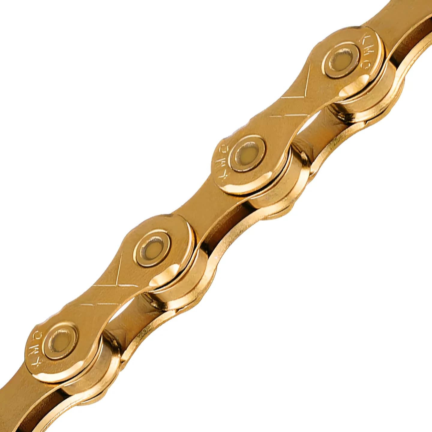 KMC X10 10-Speed X-Series Bicycle Chain Ti Gold | High-Performance 116 Links (58in) | Alloy Steel