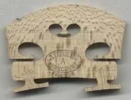 Aubert Adjustable Violin Bridge - 4/4 Size - Low | Violin Parts for India thumbnail 2