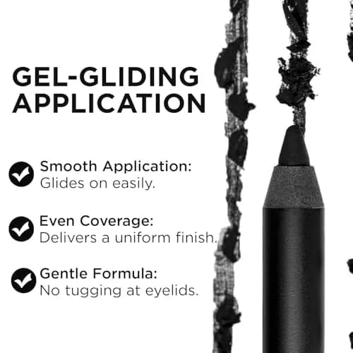 Lord & Berry SMUDGEPROOF Eye Liner - Soft & Creamy VEGAN Formula, Long Lasting Waterproof Pencil, Easy to Use Eye Makeup (1 Count) thumbnail 6