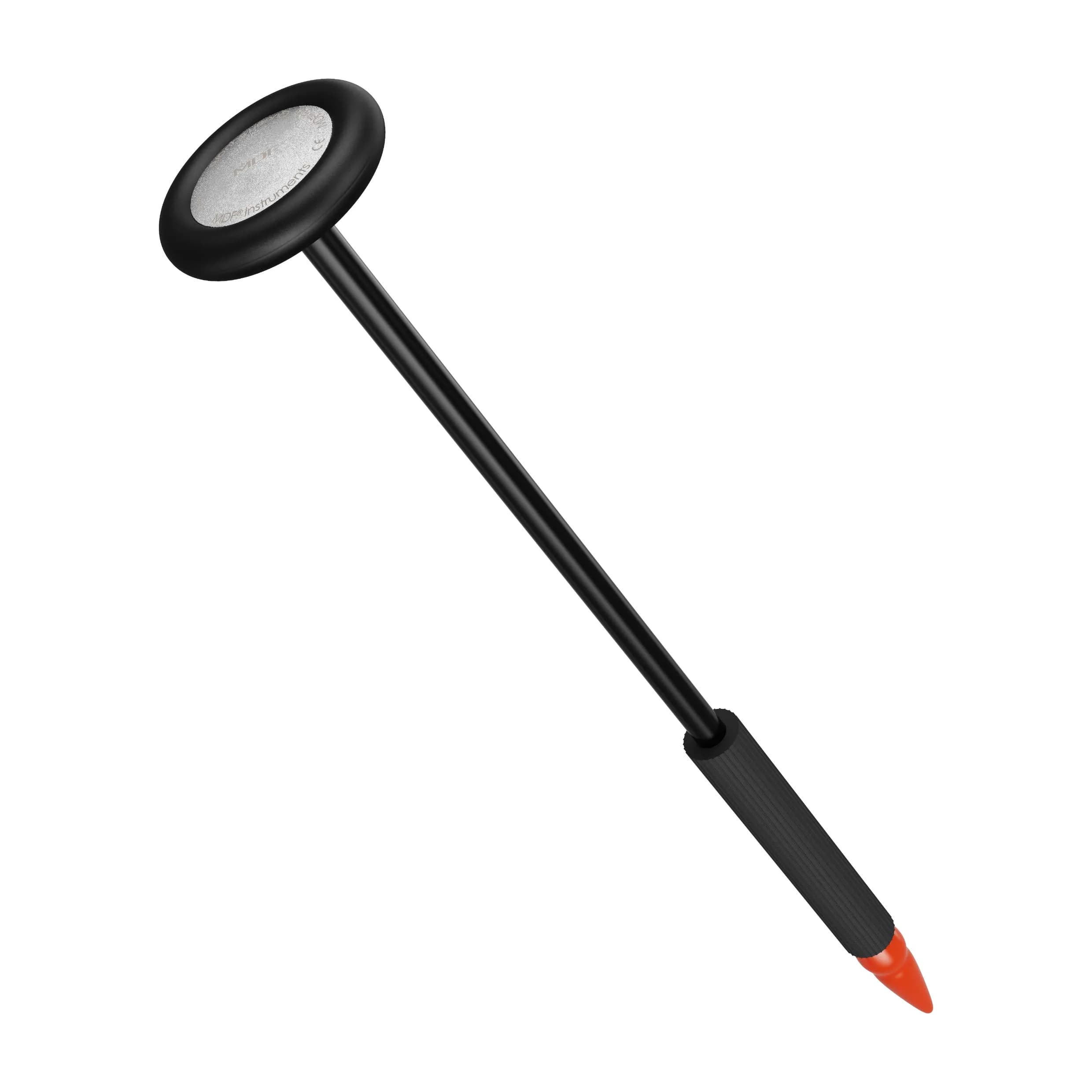 MDF Instruments Queen Square Neurological Reflex Hammer with Pointed Tip | Durable, Professional-Grade, Latex-Free, Black (MDF545-11) | 1 Count