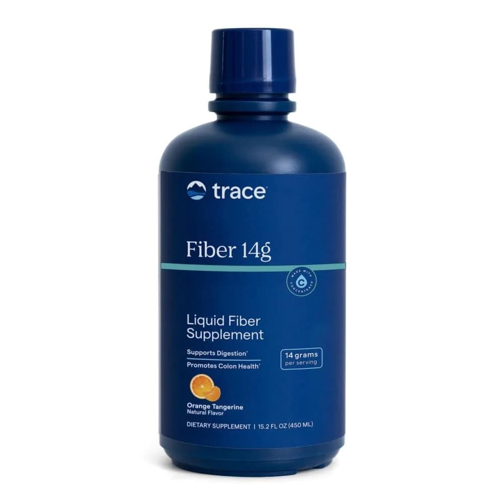 Trace Minerals Fiber Supplement 15 fl oz | Supports Digestive & Colon Health - main product image