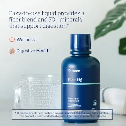 Trace Minerals Fiber Supplement 15 fl oz | Supports Digestive & Colon Health thumbnail 2