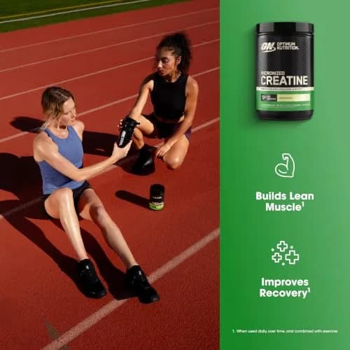 Optimum Nutrition Micronized Creatine Monohydrate Powder 600g (1.32 lb) | Supports Strength & Recovery thumbnail 3