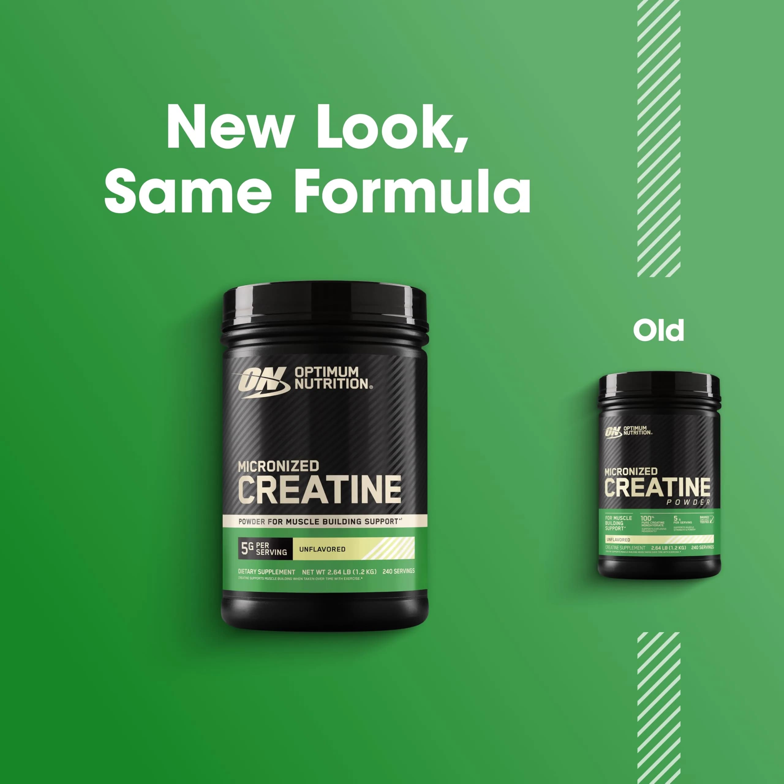 Optimum Nutrition Micronized Creatine Monohydrate Powder 240 Servings (1.2 kg) | Supports Strength & Recovery - view 4
