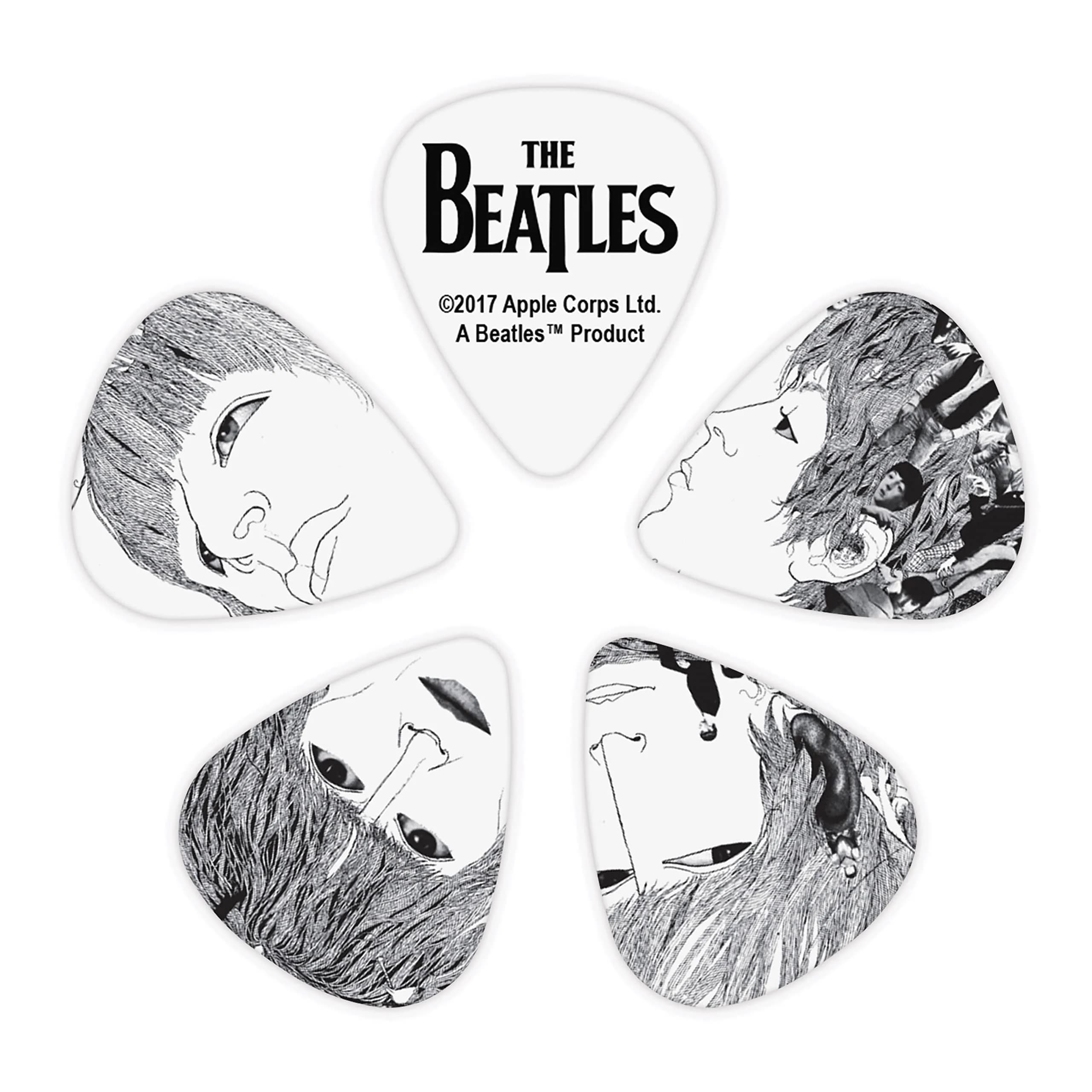 D'Addario Beatles Revolver Light Guitar Picks - Collectable Album Plectrums - view 2