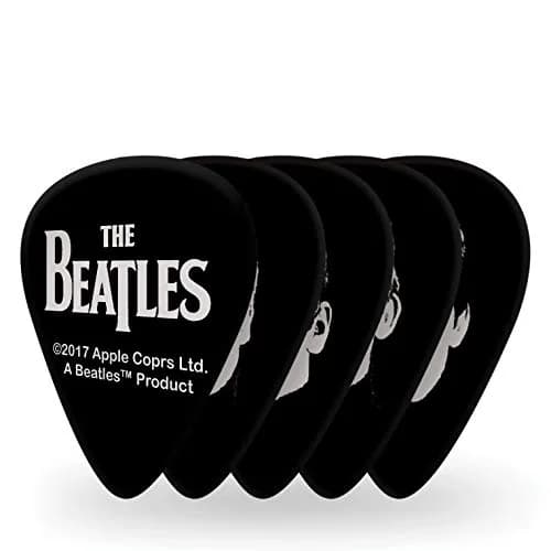 D'Addario Beatles Guitar Picks Meet the Beatles Heavy, Tin | Collectible Iconic Album Art, Heavy Gauge thumbnail 1