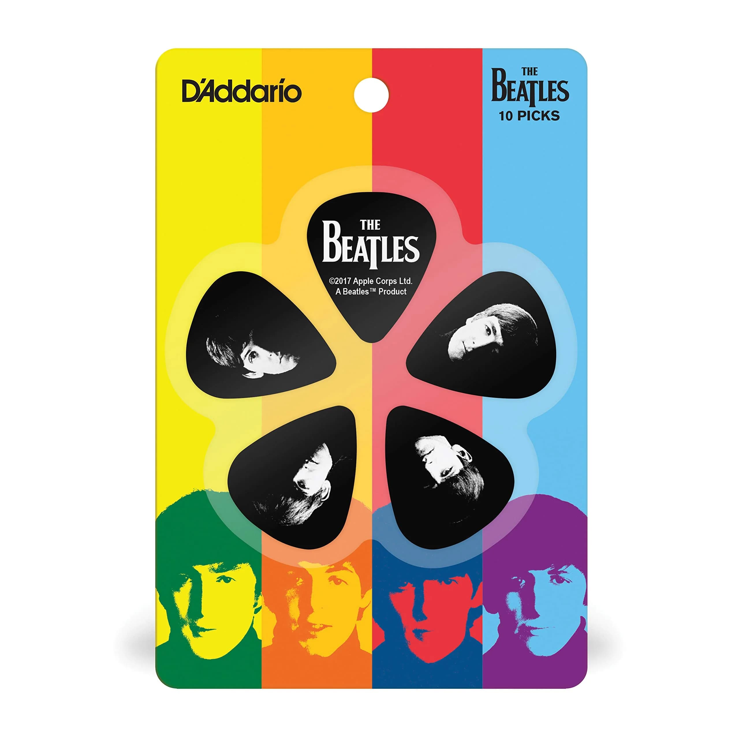 D'Addario Beatles 'Meet the Beatles' Heavy Gauge Guitar Picks - Collectible Set - view 3
