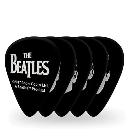 D'Addario Beatles Guitar Picks Meet the Beatles Medium, Tin | Collectible Iconic Album Art (70-120 chars) thumbnail 1