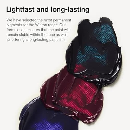 Winsor & Newton Winton Oil Color Paint Starter Set, 10 x 37ml Tubes (370ml Total) | Artist Grade Pigmentation thumbnail 7