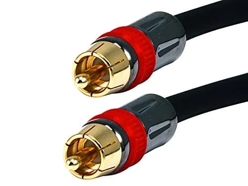Monoprice 6ft RG6/U 75 ohm CL2/In-Wall Rated Digital Coaxial S/PDIF RCA Audio Cable | Shielded, Fire-Safe, 97% Copper thumbnail 2
