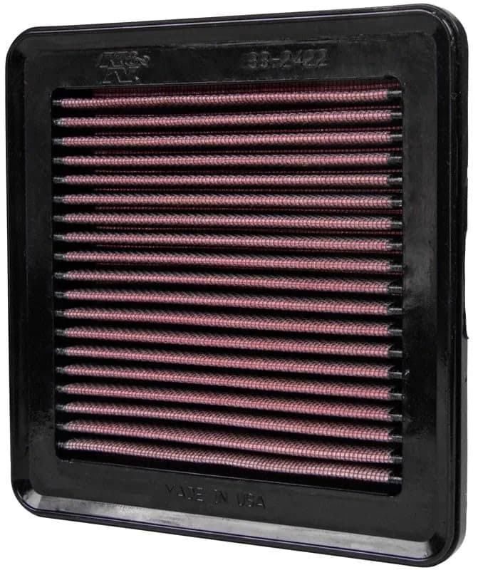 K&N High-Flow Original Lifetime Engine Air Filter: Washable, 33-2422 | Improves Engine Power & Efficiency thumbnail 5