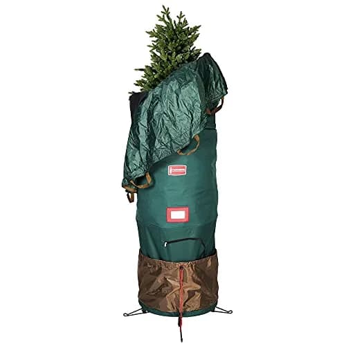TreeKeeper Upright Christmas Tree Storage Bag Fits Up to 9 Ft Tall | Space-Saving, No Disassembly, Heavy Duty Handles thumbnail 1