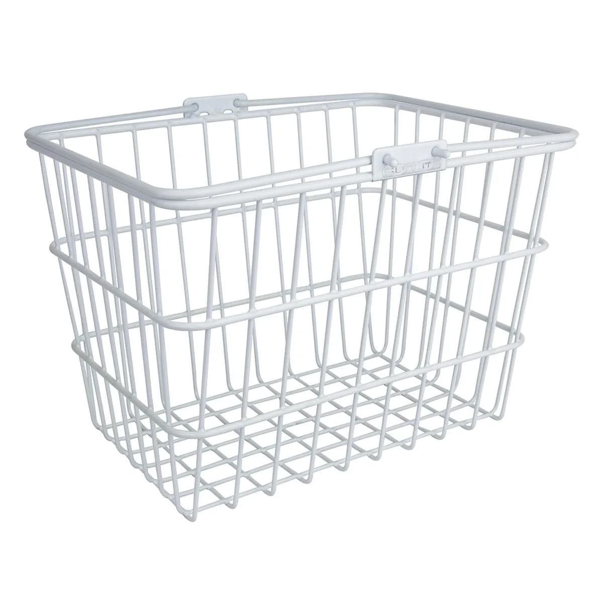 Sunlite Standard Wire Lift-Off Basket - White, Durable Powder-Coated Cycling Storage — White
