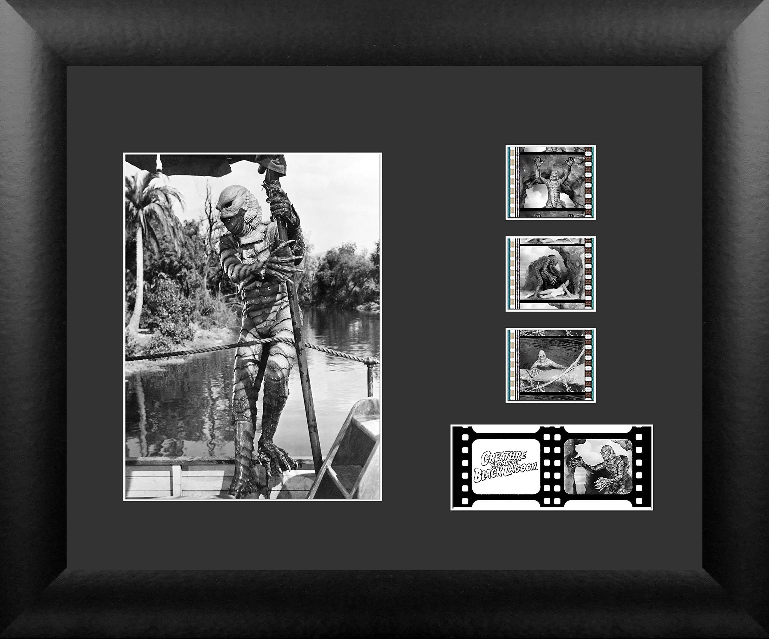 FILMCELLS Creature Black Lagoon Wall Art | 13 x 11 Framed Horror Collectible