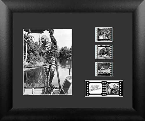 FILMCELLS Creature Black Lagoon Wall Art | 13 x 11 Framed Horror Collectible thumbnail 1