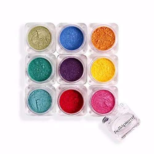 bellapierre Shimmer Powder 9 Stack Iris | 0.56 oz (15.7 g) | Vegan & Cruelty-Free Eye Makeup thumbnail 1