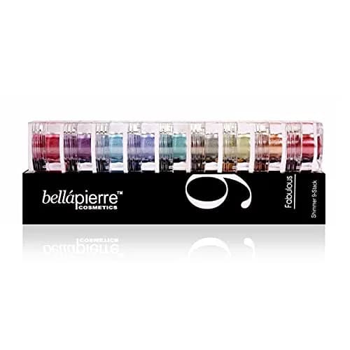 bellapierre Shimmer Powder 9 Stack | Fabulous 0.56 oz (15.8 g) | Vegan & Cruelty-Free Eye Makeup thumbnail 2