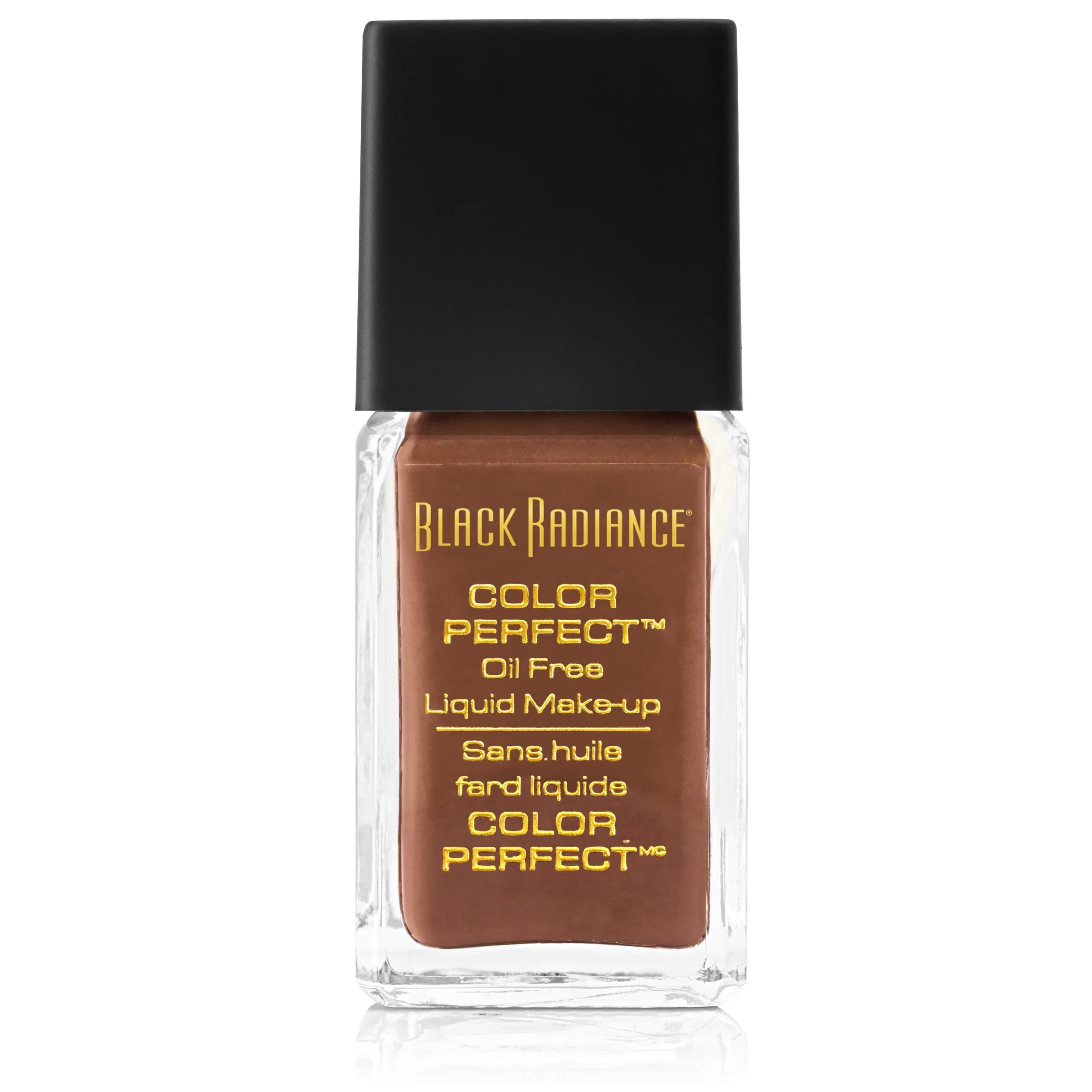 Black Radiance Color Perfect Liquid Foundation Makeup Caramel 29.57ml (1 Fl Oz) | Full Coverage for Deeper Skin Tones — 1 Fl Oz