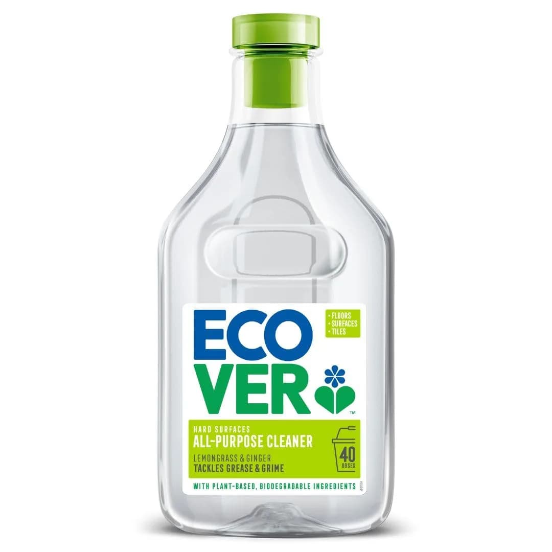 Ecover All Purpose Cleaner 1L | Biodegradable, Lemon Scent, Recycled Bottle - main product image