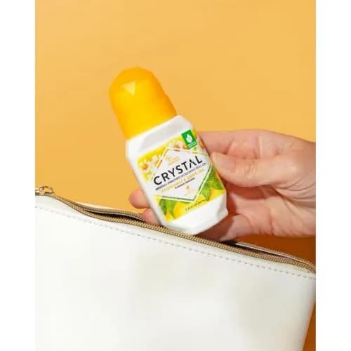 Crystal Essence Mineral Deodorant Roll-On Chamomile & Green Tea 6.75 Fl Oz (200ml) | 24-Hour Odor Protection thumbnail 3