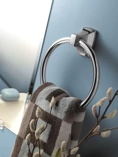 Moen P5360 Donner Contemporary Wallmount Soap Holder, Chrome | Corrosion Resistant Zinc Construction thumbnail 5