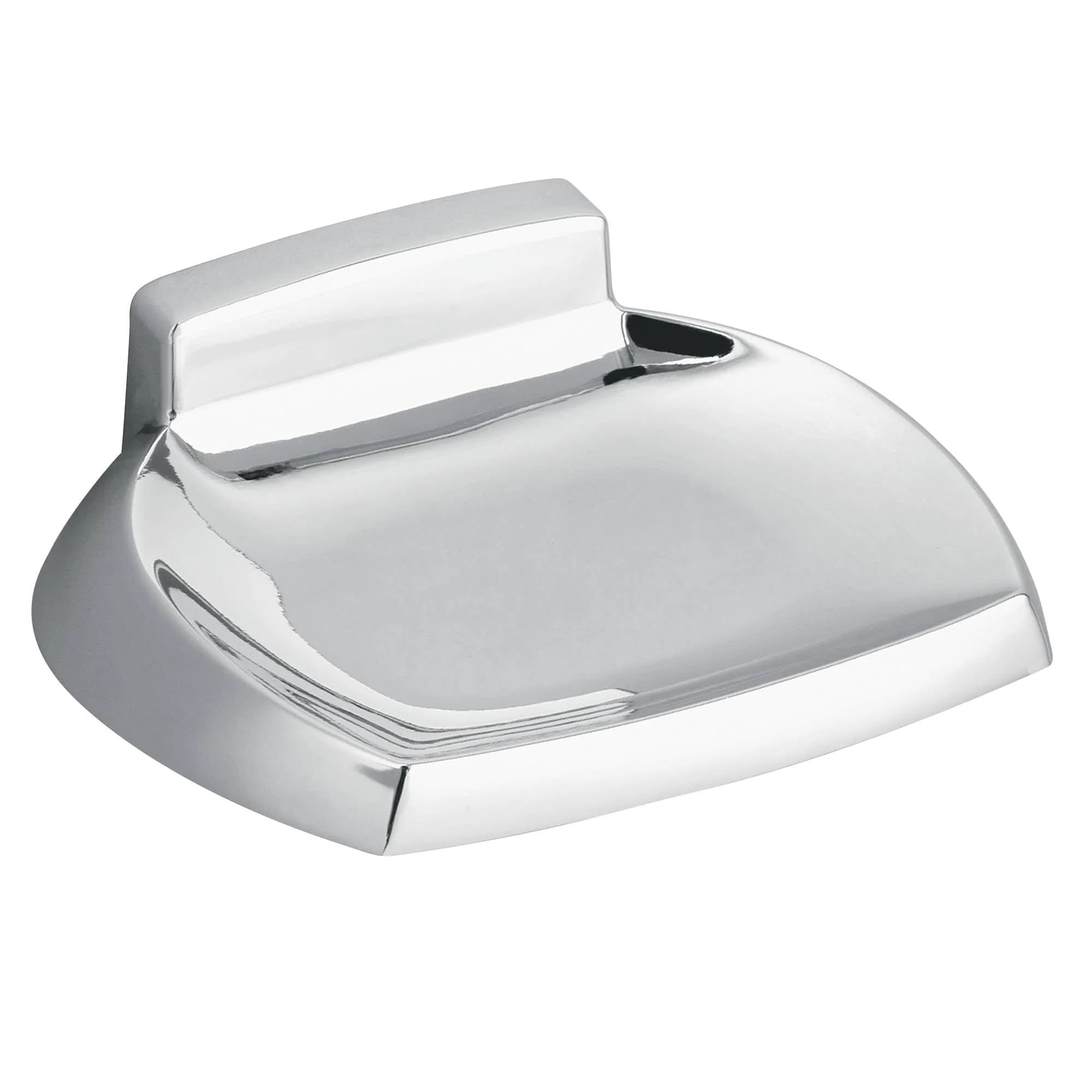 Moen P5360 Donner Contemporary Wallmount Soap Holder, Chrome | Corrosion Resistant Zinc Construction