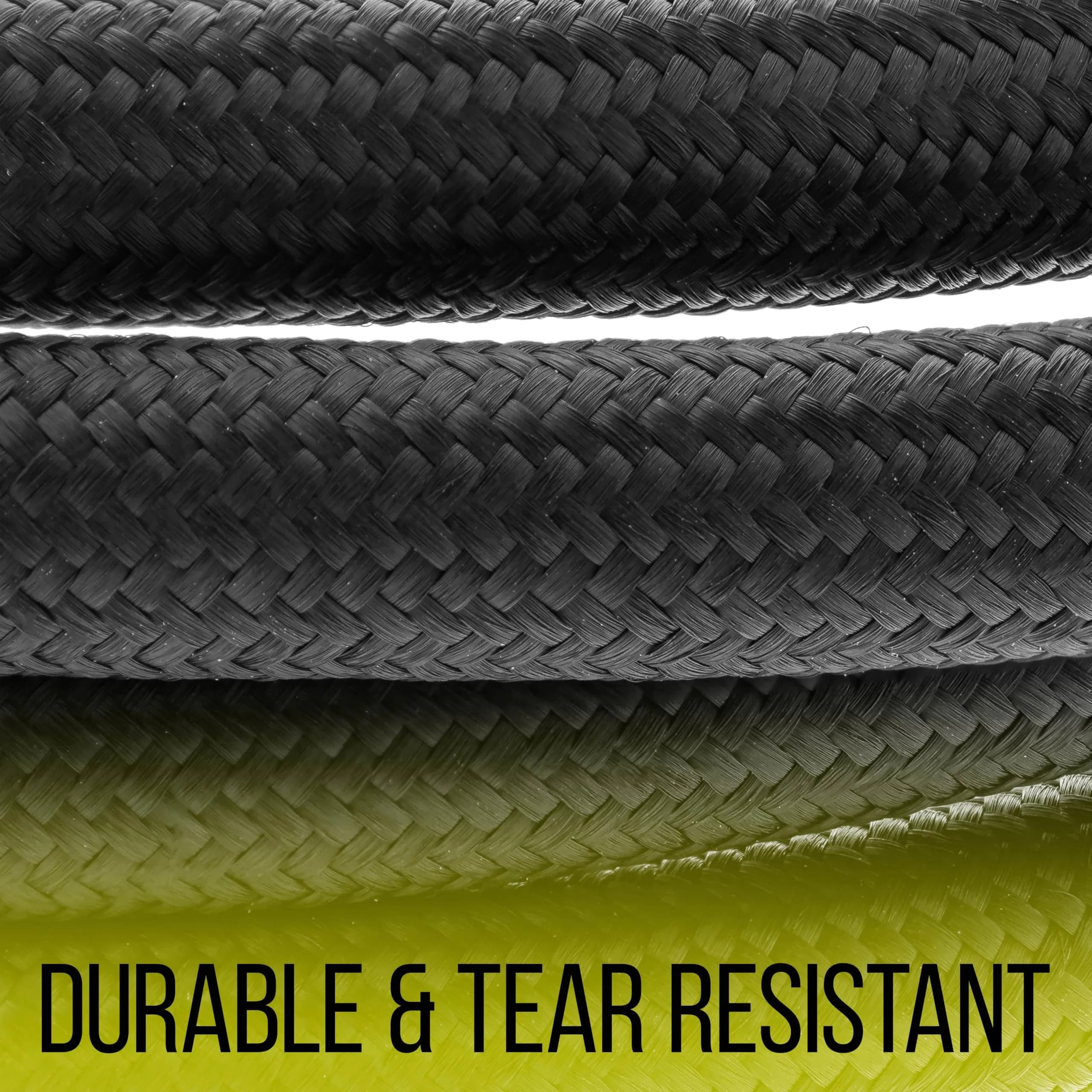 Master Airbrush 6 Foot Braided Airbrush Hose | Nylon Braided, 1/4" NPT Paasche Female to 1/4" BSP Female Fittings - view 3