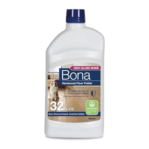 Bona Hardwood Floor Polish High Gloss Shine 946ml (32 fl oz) | GREENGUARD Certified thumbnail 1