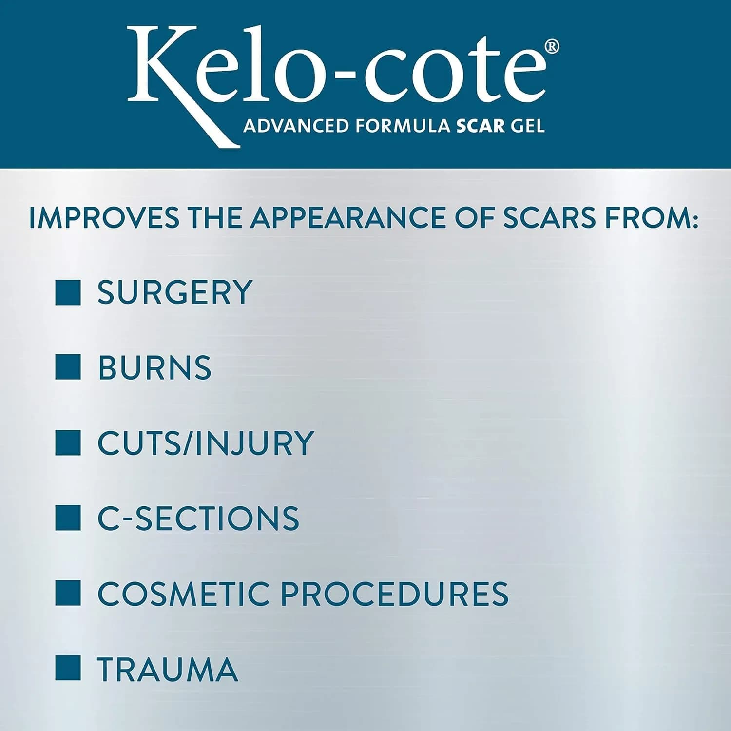 KELO-COTE Advanced Skincare Formula Scar Gel 60g (2.12 oz) | Clinically Tested Silicone Scar Treatment - view 2